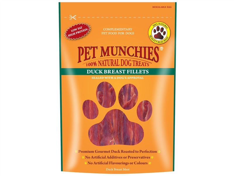 Pet Munchies Duck Breast Fillet 80g (Dog) 
