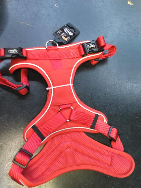 Nobby Comfort Harness MAILO red XL chest 50-70 cm waist 82-100 cm w 25 mm
