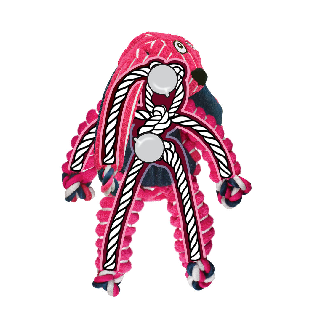 KONG Floppy Knots Bunny Small/Medium, how to use
