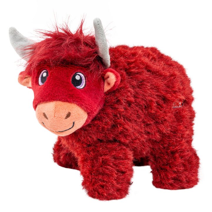 KONG Toughz Highland Cow Medium Dog Toy, second view