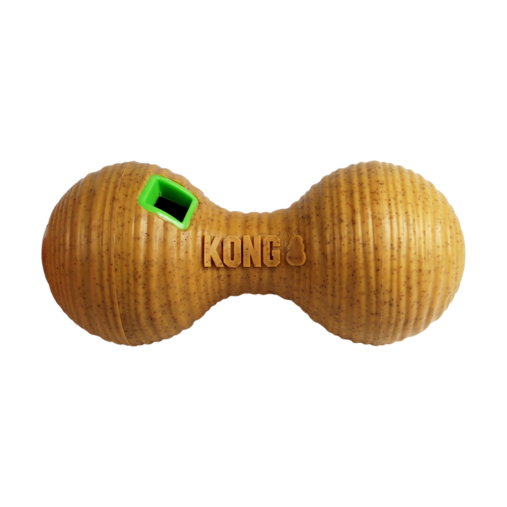KONG Bamboo Feeder Dumbbell Medium Dog Chew Toy