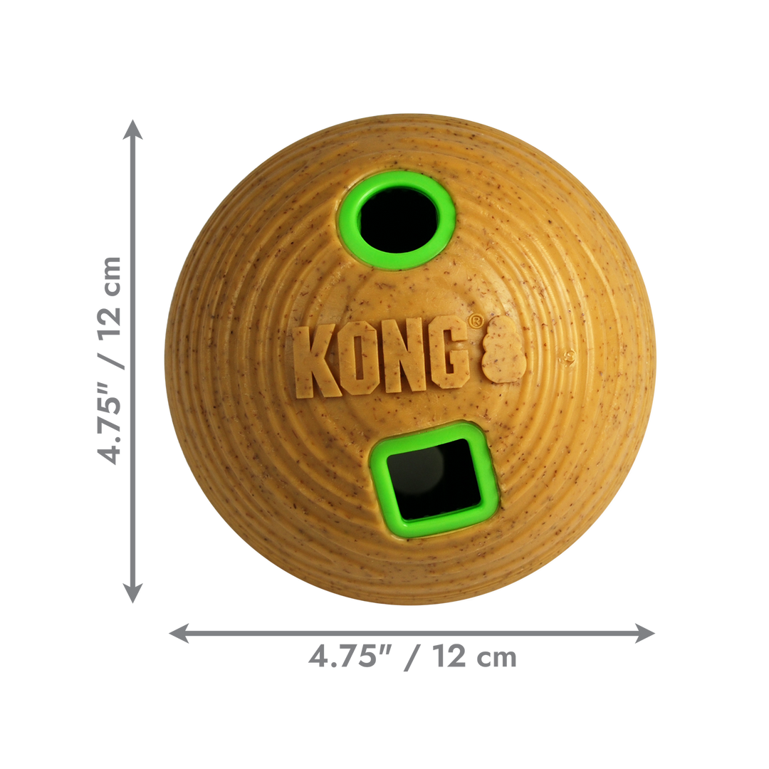KONG Bamboo Feeder Ball Medium, dimensions