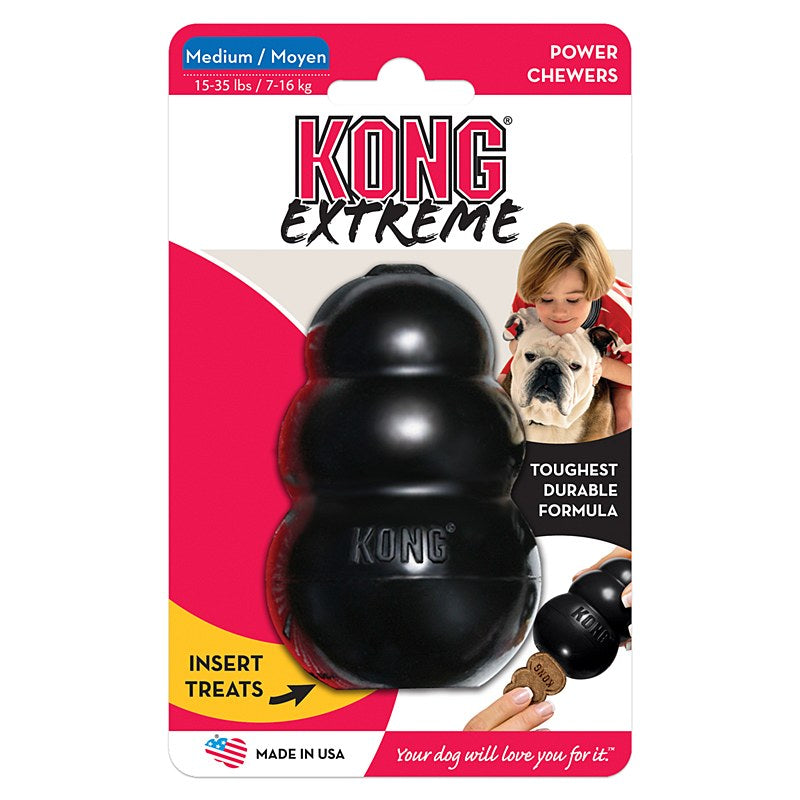 KONG Extreme Toy Black - Medium (Dog) 