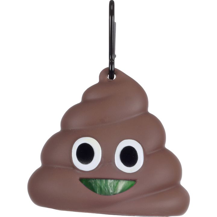 Flamingo Poop bag dispenser Droppie Brown