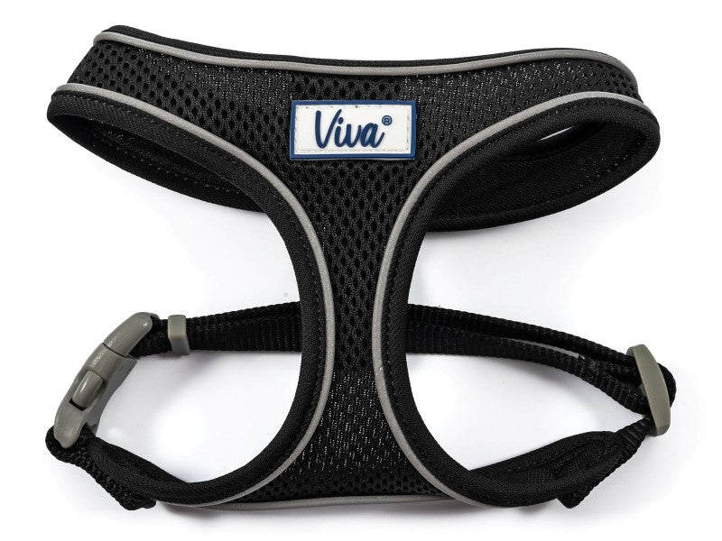 Ancol Viva Comfort Mesh Dog Harness Black Large 