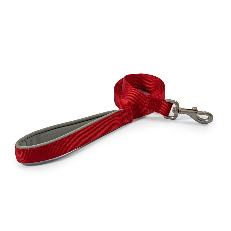Ancol Viva Air Cushion Nylon Lead Red 25MMX1M (Dog) 