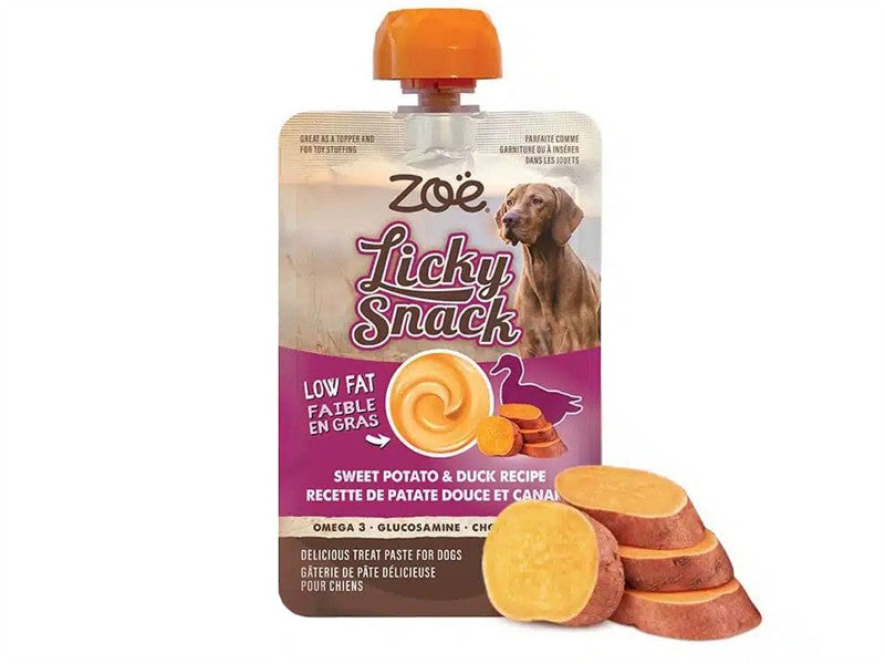 Zoe Licky Snack Sweet Potato & Duck 85g