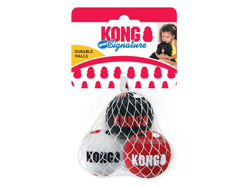 KONG Signature Sports Balls 3PK Small (Dog) 