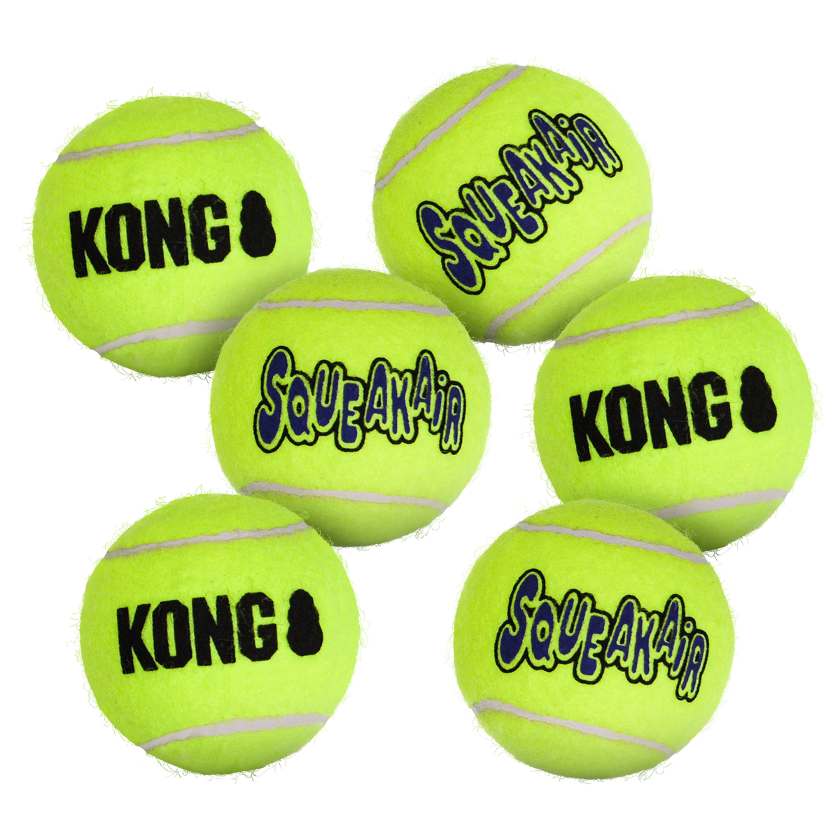 KONG Squeaker Medium, 6 Pack