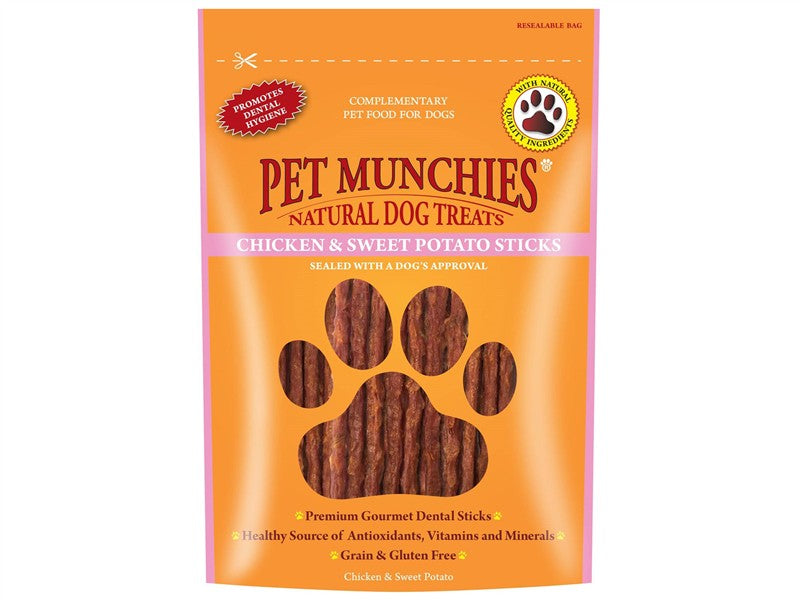 Pet Munchies Chicken &amp; Sweet Potato 90g (Dog) 