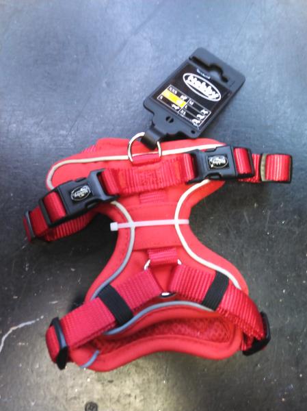 Nobby Comfort Harness MAILO red XS chest 20-30 cm waist 35-45 cm w 15 mm