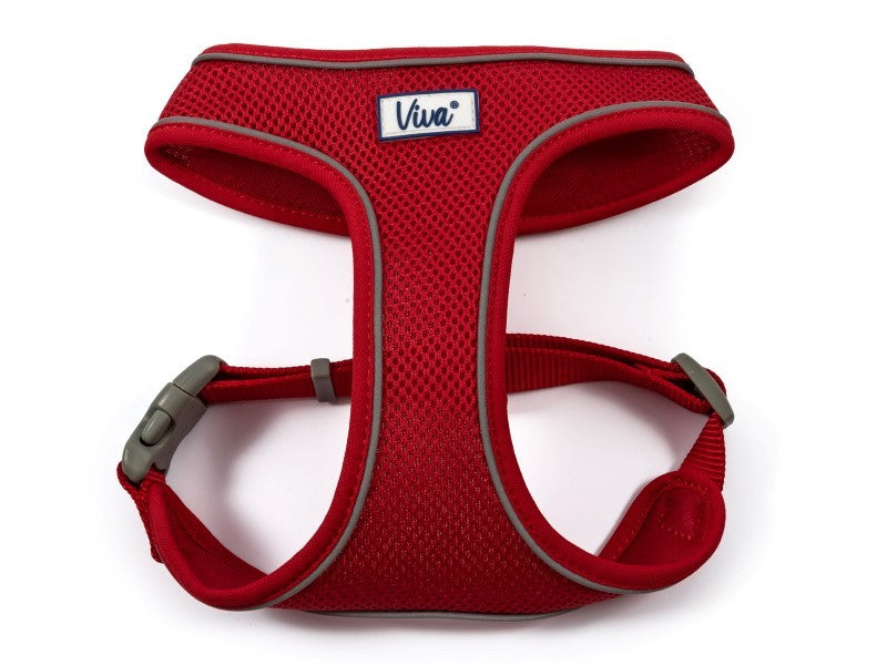 Ancol Viva Comfort Mesh Dog Harness Red Large 