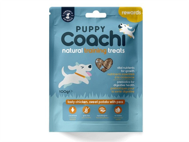 Coachi Puppy Natural Training Treats chicken 100g pack