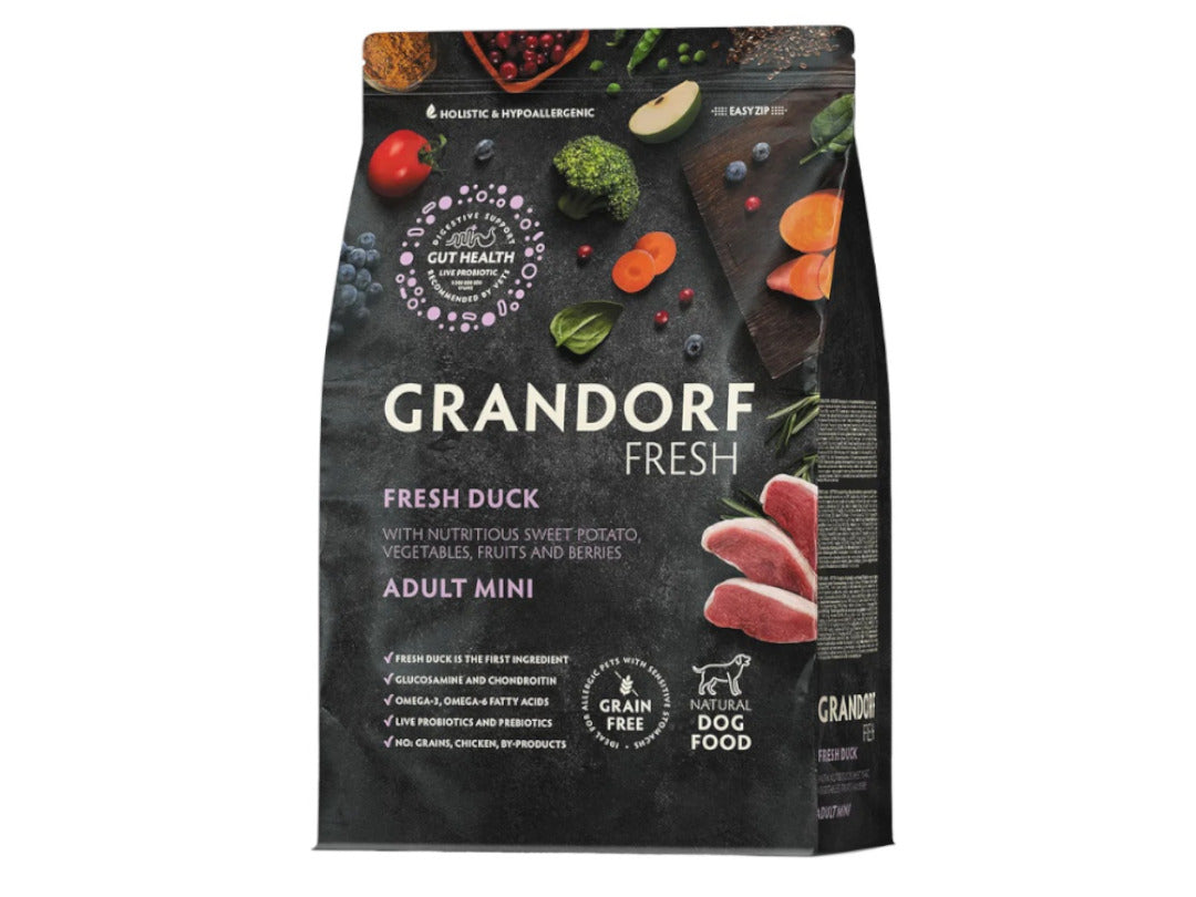 Grandorf Grain Free Mini Fresh Duck 3kg | Petshop Near Me