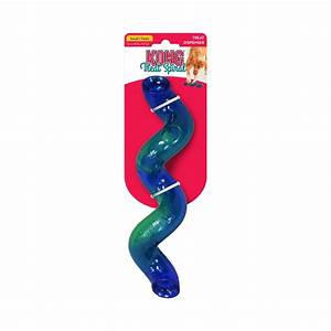 KONG Treat Spiral Stick Astd Small Dog Toy 