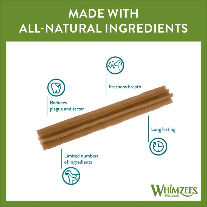 Whimzees Stix Natural Daily Dental Treats Small, for dogs, alternative view