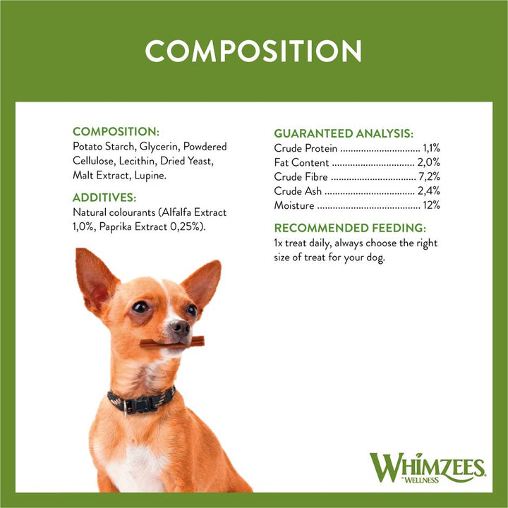 Whimzees Stix Natural Daily Dental Treats Small, for dogs, alternative view