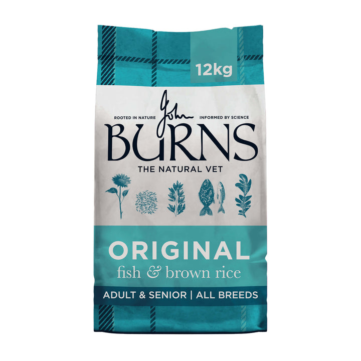 Burns Adult Original Fish and Rice, 12kg bag