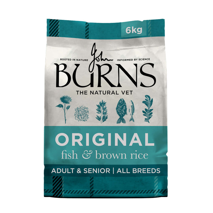 Burns Adult Original Fish and Rice, 6kg bag