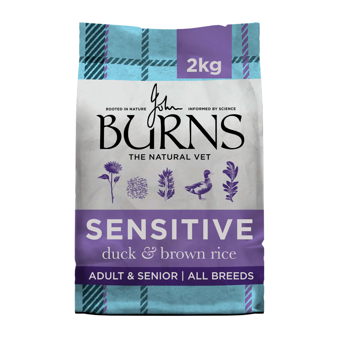 Burns Adult Sensitive Duck and Brown Rice, 2kg bag