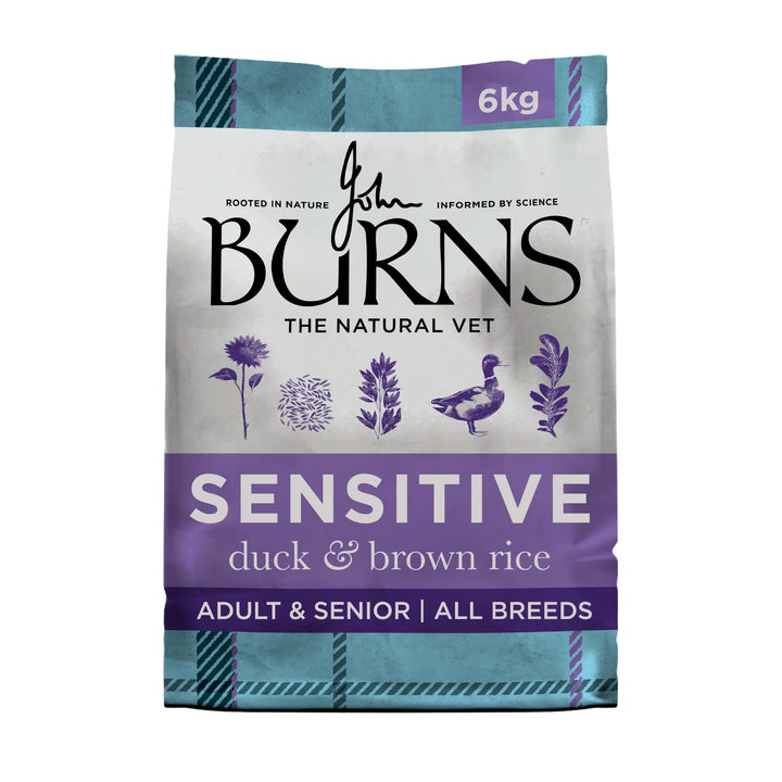 Burns Adult Sensitive Duck and Brown Rice, 6kg bag