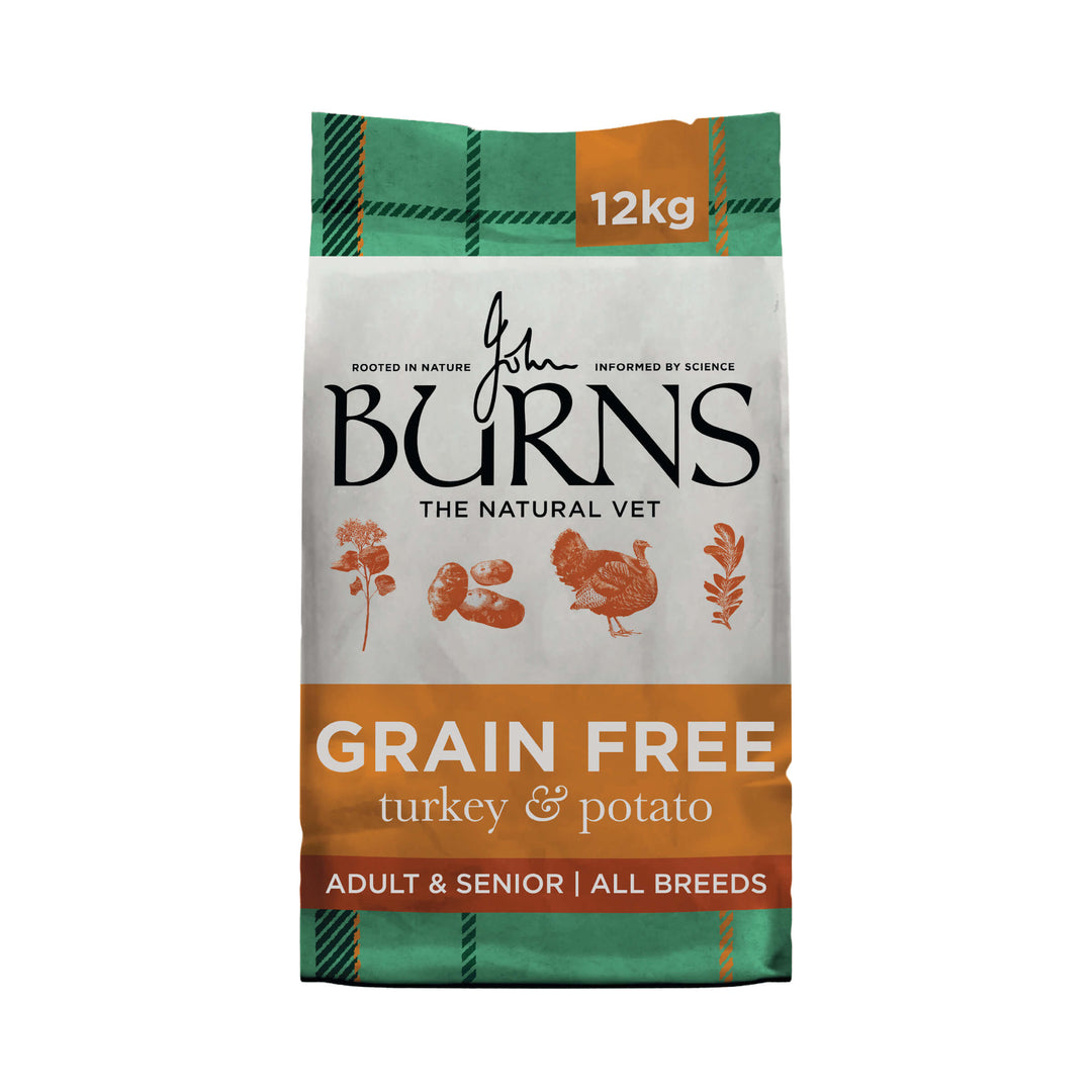 Burns Adult Sensitive Turkey and Potato, 12kg bag