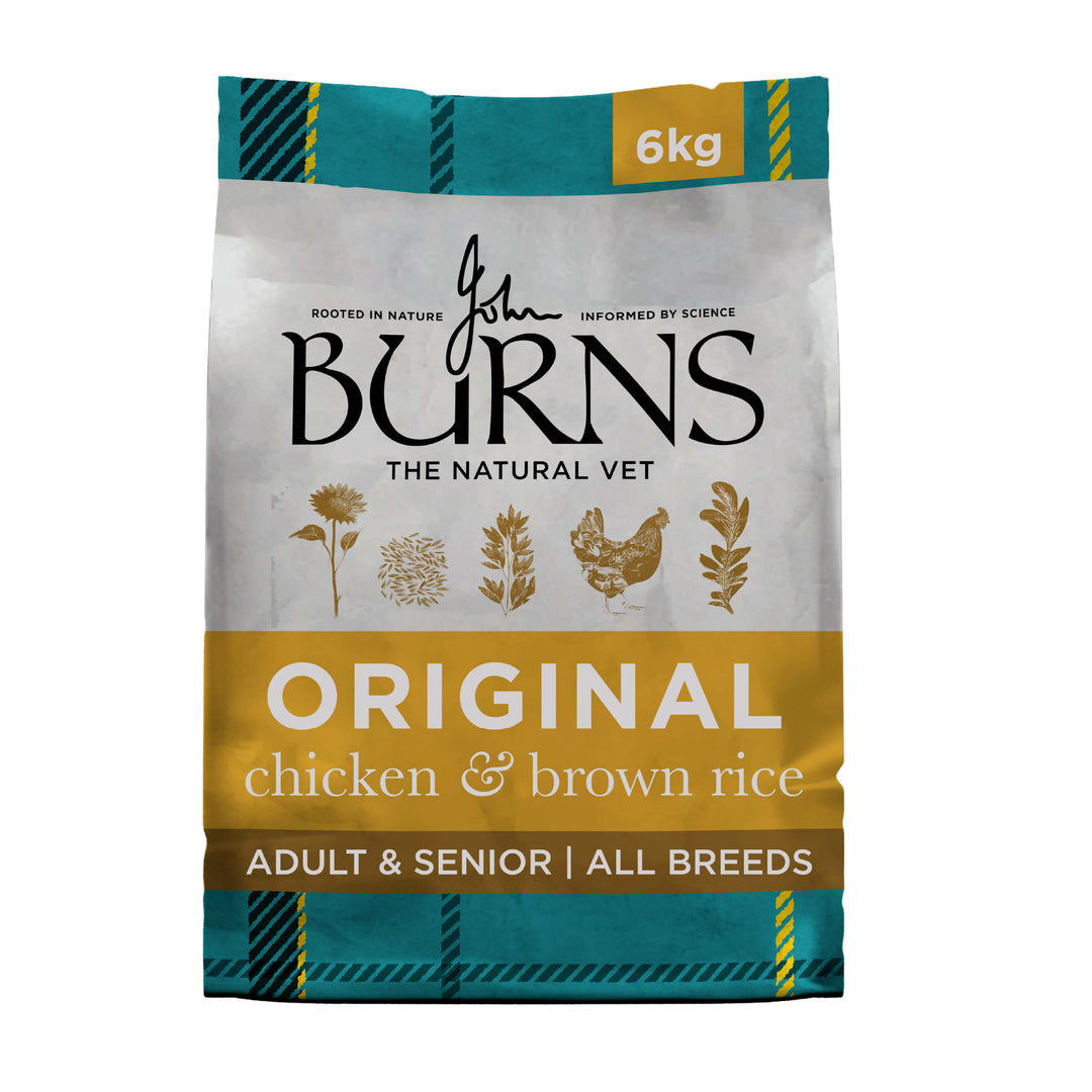 Burns Adult Original Chicken and Rice, 6kg bag