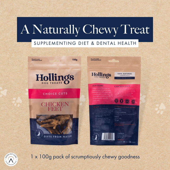 Hollings Chicken Feet 100g, view 6