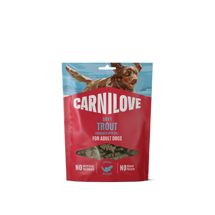 Carnilove Trout and Dill Soft Treat 200g