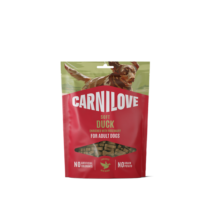 Carnilove Duck and Rosemary Soft Treat 200g