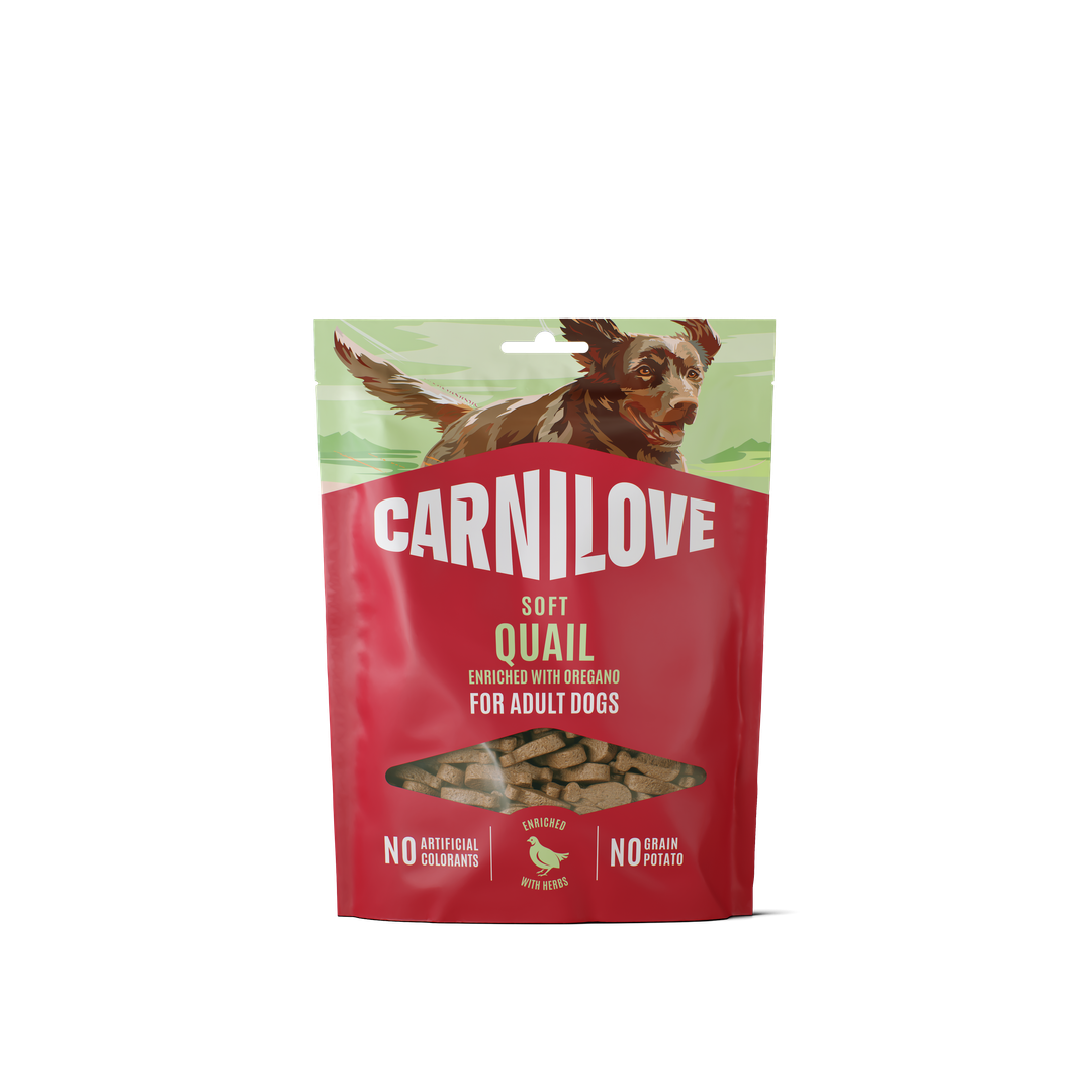 Carnilove Quail with Oregano Soft Treat 200g
