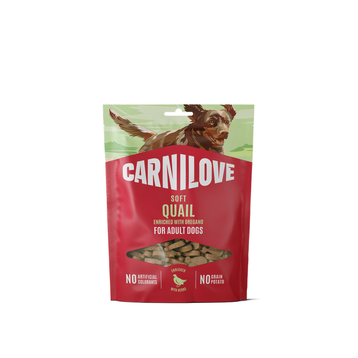 Carnilove Quail with Oregano Soft Treat 200g