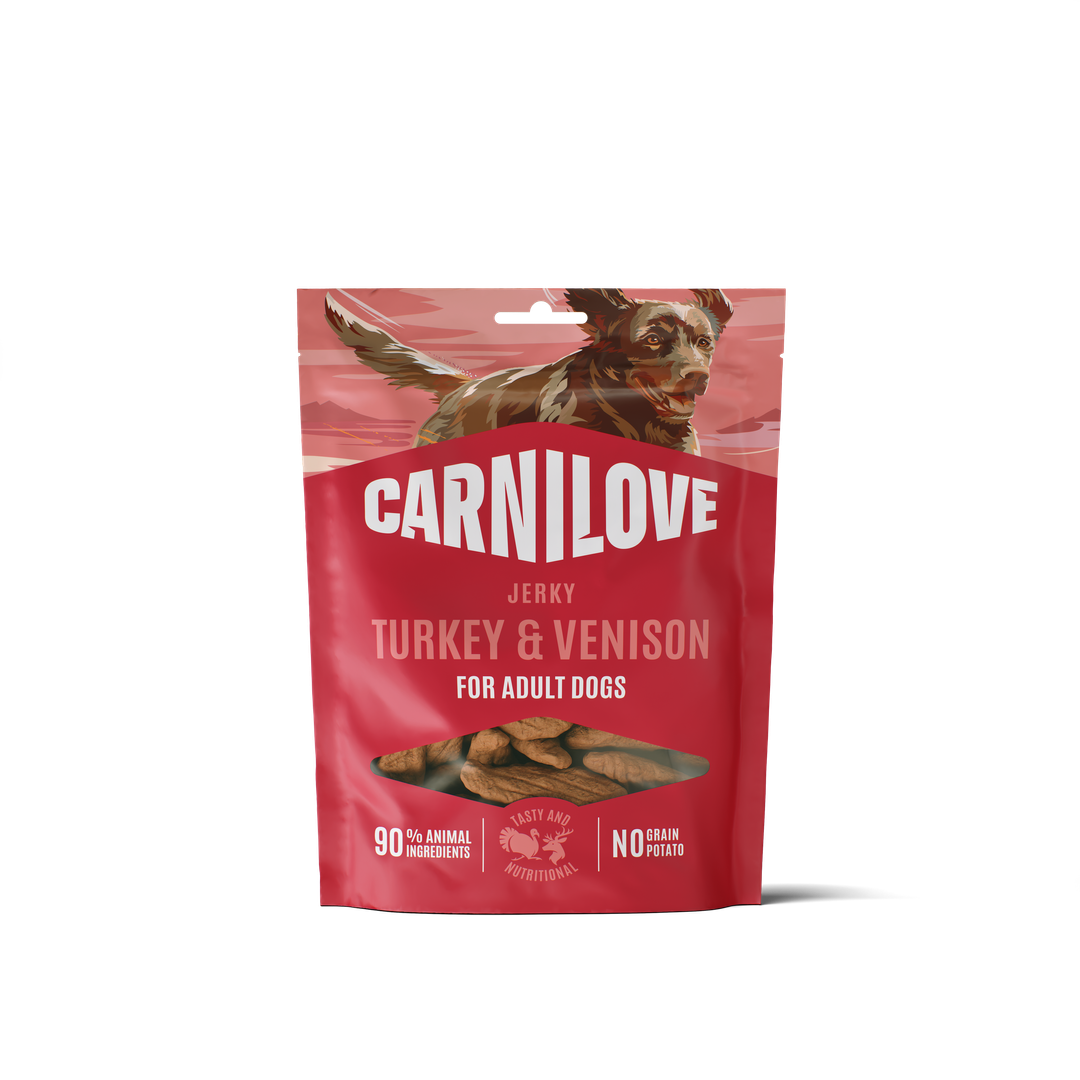 Carnilove Jerky Turkey and Venison 100g
