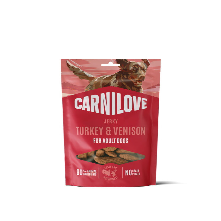 Carnilove Jerky Turkey and Venison 100g