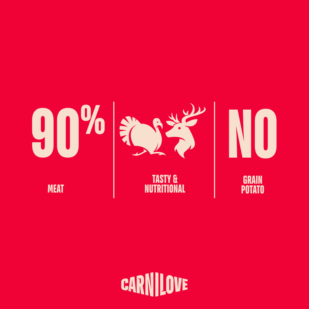 Carnilove Jerky Turkey and Venison 100g, view 3