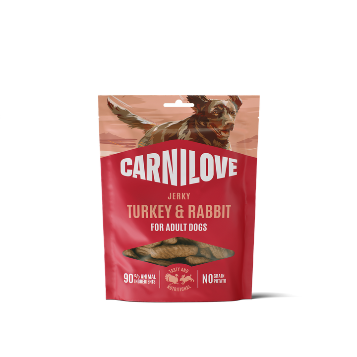 Carnilove Jerky Turkey and Rabbit 100g