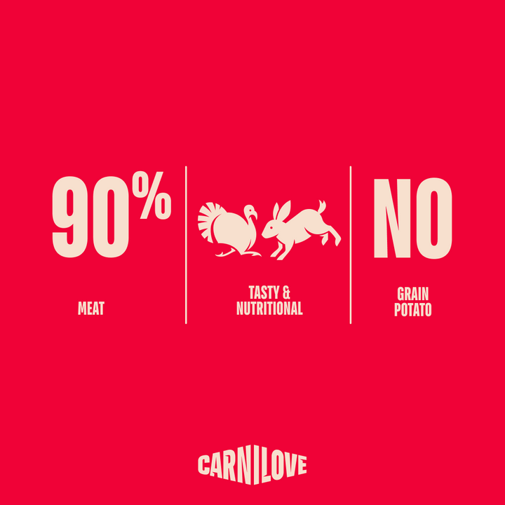 Carnilove Jerky Turkey and Rabbit 100g, view 3