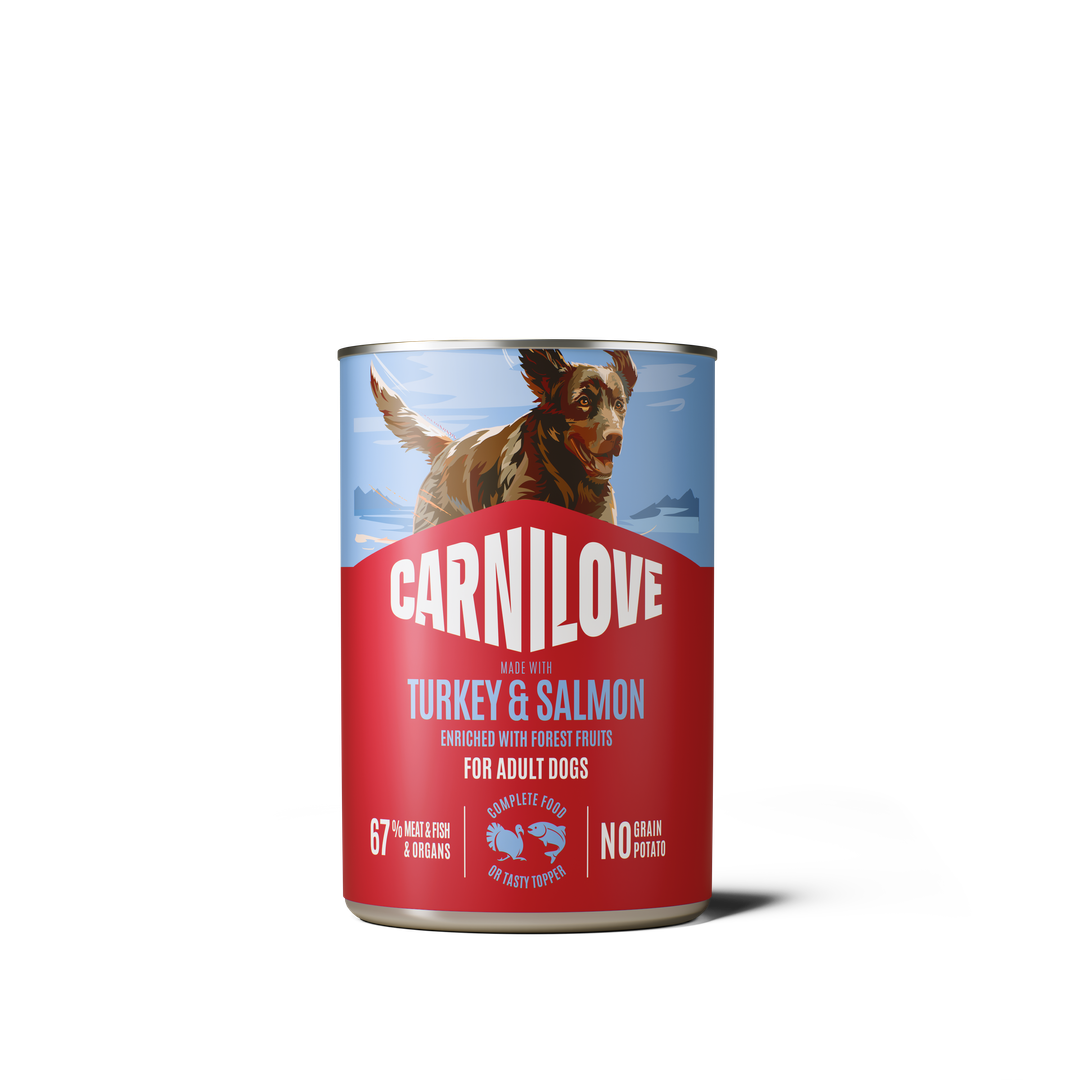 Carnilove Adult Dog Turkey and Salmon Can 400g