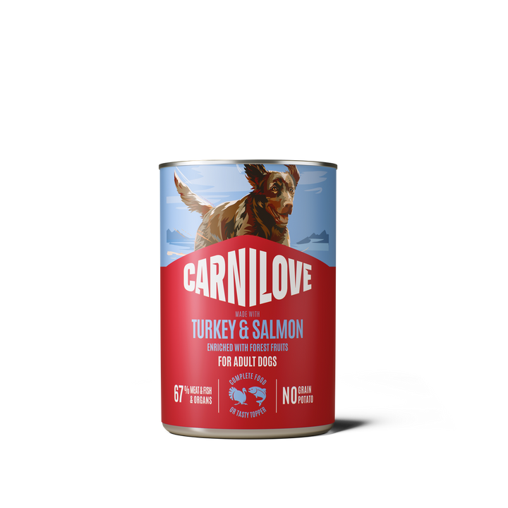 Carnilove Adult Dog Turkey and Salmon Can 400g