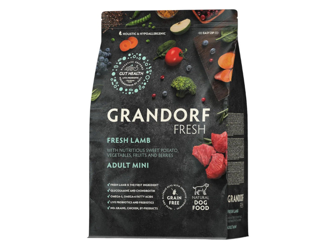 Grandorf Grain Free Mini Fresh Lamb 3kg | Petshop Near Me