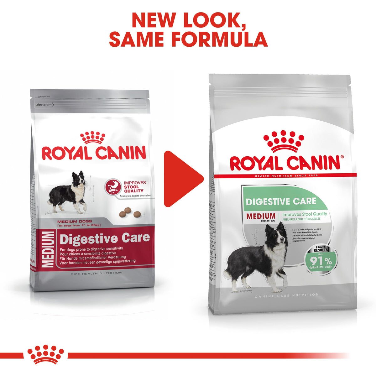 Royal Canin Dog Adult Medium Digestive Care +12 Months (11-25kg) 3kg, view 2