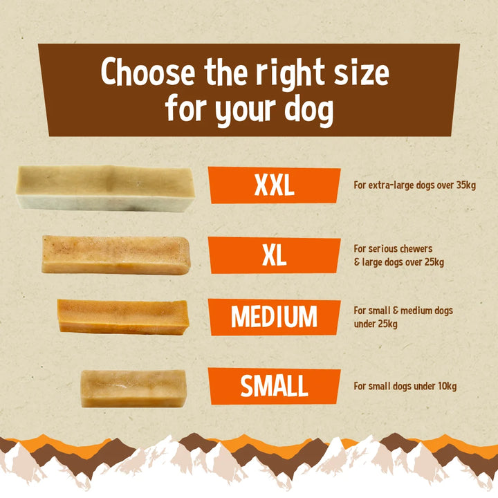 Yakers Dog Chew (XXLarge) Dog Treat, view 2