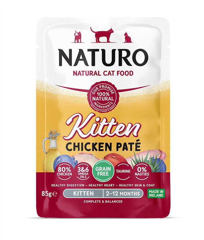 Naturo Kitten Chicken Pate 85g