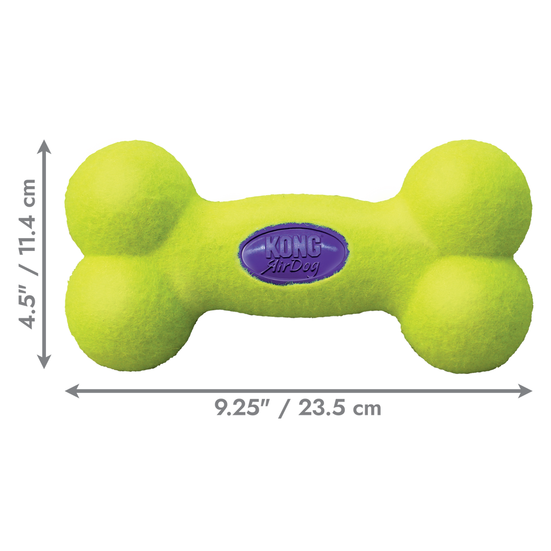 KONG Air Squeaker Bone Large Dog Toy, dimensions