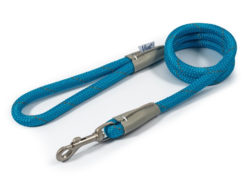 Ancol Viva Rope Snap Lead Blue 12MMX1.07M 