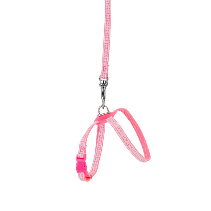 Ancol Rabbit Harness and Lead Set Pink