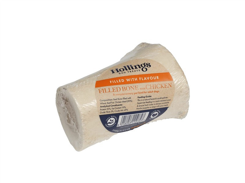 Hollings Chicken Filled Bone Dog Treat 