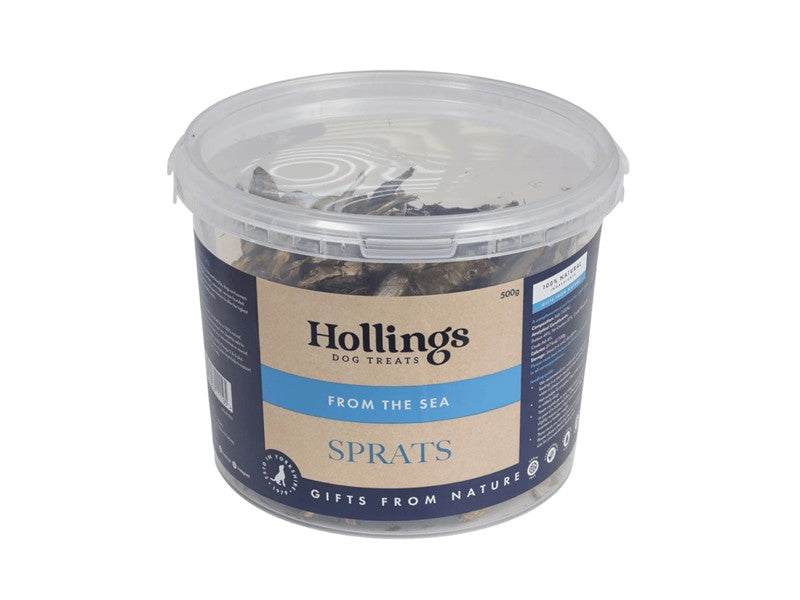 Hollings Tub of Sprats 500g (Dog) 