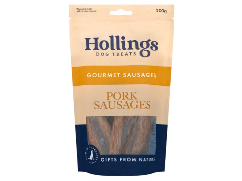 Hollings Gourmet Sausages 200g (Dog) 