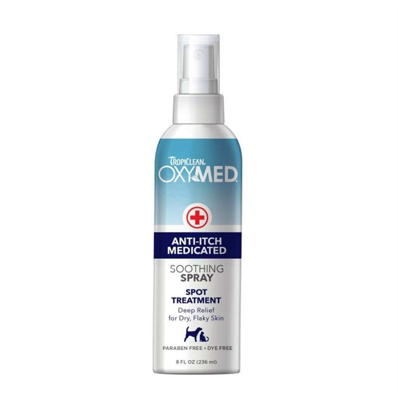 Tropiclean Oxy Medium Anti-Itch Spray 236ml 